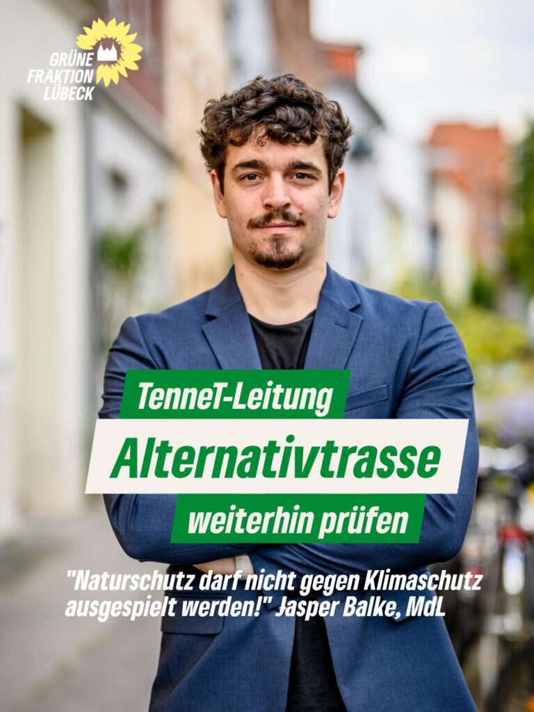 Lübecker Bartelsholz: Grüne sprechen sich weiterhin für Alternativtrasse aus – Verwaltung muss eigentumsrechtliche Fragen klären